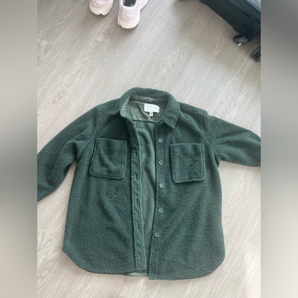 Teddy bear material casual jacket